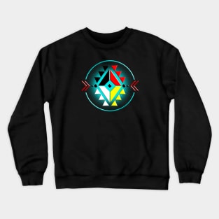 NATIVE PATTERN 9 Crewneck Sweatshirt